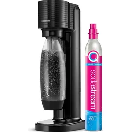 Sodastream Gaia schwarz + Flasche