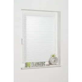 K-HOME Plissee K-HOME COMO 40 x 130 cm weiß