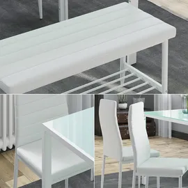 Vicco Sitzbank Grand Weiß 85 x 46,5 cm