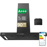 Ciarra VMB9102P Wandhaube 90 cm Schwarz