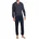 Schlafanzug lang mit Bündchen Nightwear Set