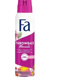 Fa Throwback Moments Deodorant Spray 6 x 150 ml