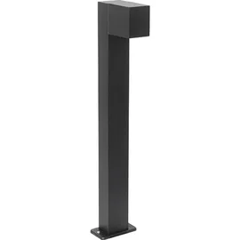 QAZQA Stehende Außenlampe Aluminium 65 cm IP44 Lieferumfang GU10 schwarz