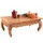 DESIGN DELIGHTS Opiumtisch Honigfarben Mahagoni 100 x 60 x 41 cm