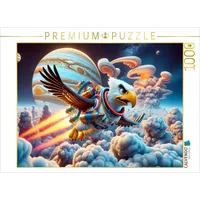 Calvendo Puzzle Adler im Jupitersturm: Flug durch das Gasmeer
