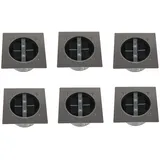 RANEX / Solar led Bodeneinbaustrahler 6er set moderner