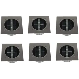 RANEX / Solar led Bodeneinbaustrahler 6er set moderner