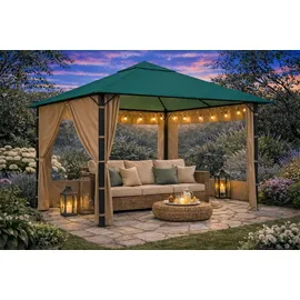 Quick Star Ersatzdach Pavillon 3x3 m Grün 2,97 x 2,97 x 0,01 m