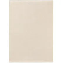 benuta pure Wollteppich, Weiß, Textil, Beton Optik, Rechteckig, 200x300 cm, Care & Fair, Handmade in India, pflegeleicht, Teppiche & Böden, Teppiche, Naturteppiche