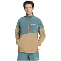 Adidas Terrex Multi Climawarm Anorak Fleece Mit Halbem Reißverschluss