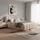 Juskys Polsterbett Catania 140 x 200 cm Beige