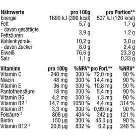 JOHNSON Whey Protein Vanille Pulver 750 g