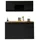 yourkitchen Küchenzeile JAZZ 160 cm schwarz