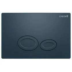 Creavit Drop WC Betätigungsplatte 2-Mengen-Spülung Basalt matt