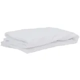 vidaXL Matratzenschoner wasserdicht 90 x 190 cm weiß