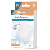 Lifemed Duschpflaster XXL 10 x 8 cm 5 St