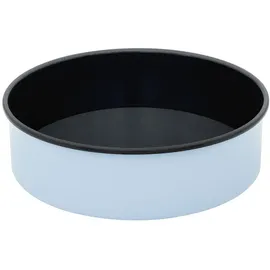 RIESS Riess, Tortenform Ø26cm mit Hebeboden Backemaille Blau