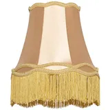 QAZQA Lampenschirm aus Stoff Gold 30/18/26 - Granny