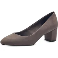 Marco Tozzi Damen Pumps mit Blockabsatz Elegant, Braun (Pepper),