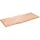 vidaXL Waschtischplatte Hellbraun 100x40x2 cm Massivholz Behandelt
