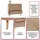 MCW M39-S 80 x 78 x 39 cm Braun