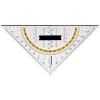 Rumold Geometriedreieck - 250 mm, Schneidekante, Griff