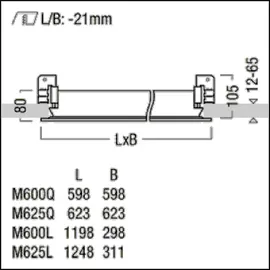 zumtobel Group LED-Reinraumleuchte CL2 I 6000 #42186887