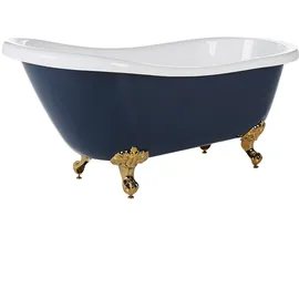 Beliani Cayman Freistehende Badewanne 153 x 77 cm