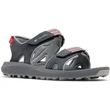 Columbia Trailstorm Hiker 2 Strap Sandalen für Damen, Grau (Graphite/Red Hibiscus), 39 EU