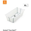 FLEXIBATH Badewanne XL White mit hitzeempfindlichem Stöpsel, Weiß