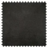Heiro Stoff Microfaser Möbelstoff Uni Lederoptik Fresh Graphit, Meterware - Breite:138 cm schwarz