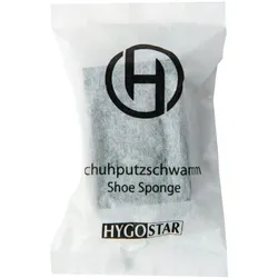 Schuhputz-Schwamm Schwarz mit pflegender Emulsion einzeln verpackt 50 Stück