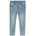 Junior Mädchen Jeans-Treggings Skinny Fit Mid Rise Baumwollstretch Used Look 116 Slim