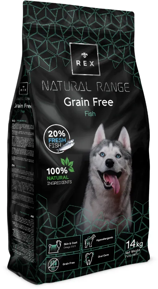 Rex Natural Range Grain Free Fish 2x14kg -3% billiger (Rabatt für Stammkunden 3%)