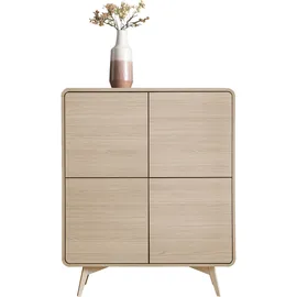 Home Affaire Vitrine Torsby 108 x 39 x 130 cm Braun