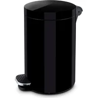 ALDA Treteimer Mülleimer 20 l, schwarz