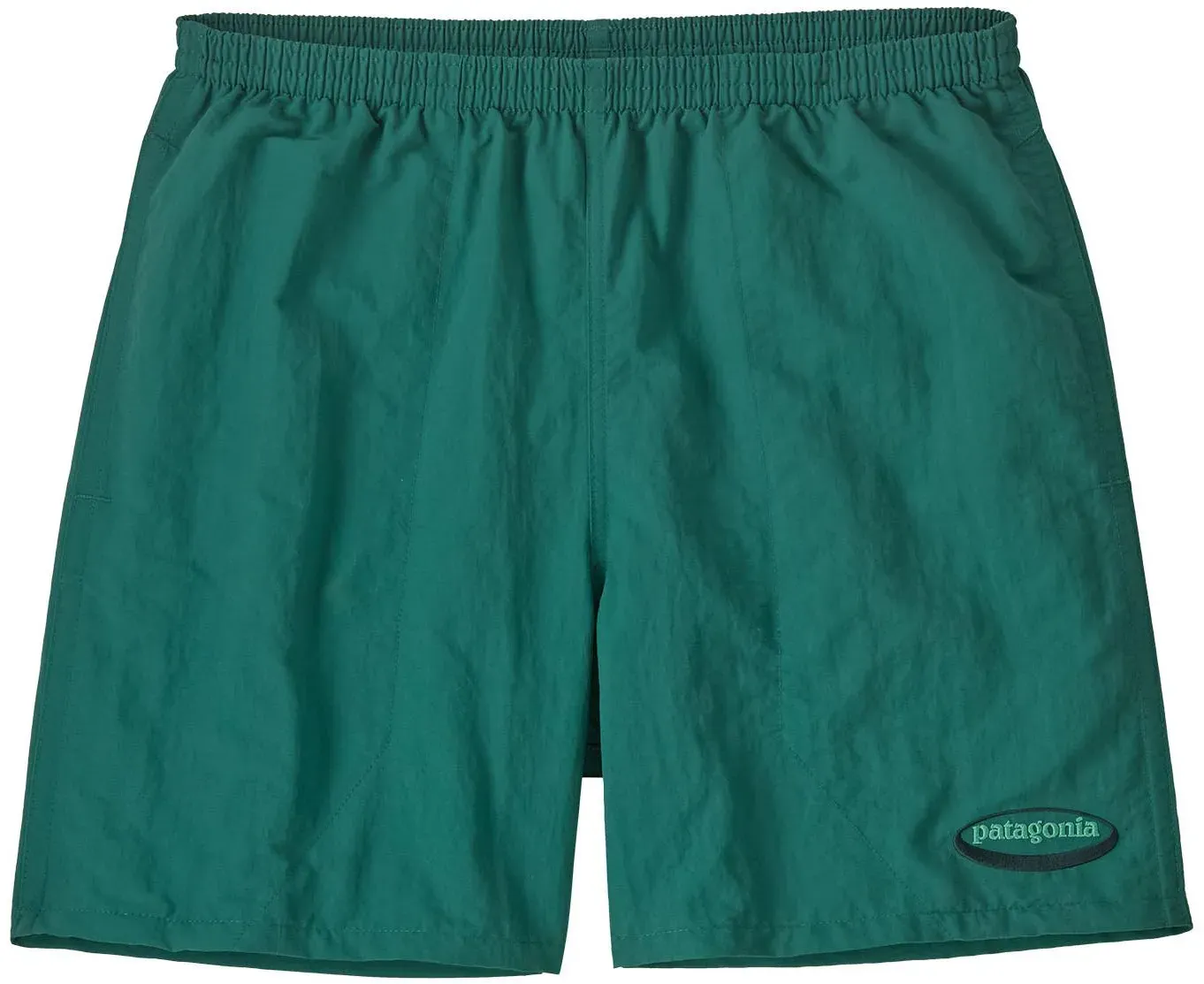 Patagonia Herren 5 Inch Baggies Shorts - M - 95 Oval Logo: Gem Green