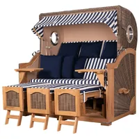 Mr. Deko Strandkorb Komplettset - bene living - Ammersee