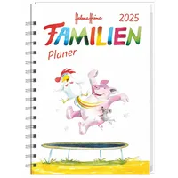 Heye / heye kalender Helme Heine: Familienplaner-Buch A6 2025