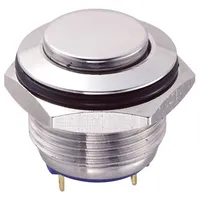TRU Components 701843 GQ16H-10/J/S Vandalismusgeschützter Drucktaster 48 V/DC 2