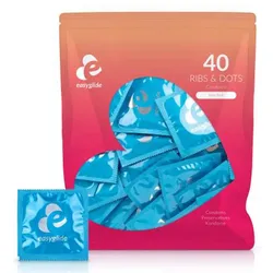 Easyglide Ribs and Dots Condoms