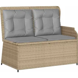 vidaXL Gartenbank 1-tlg Beige