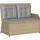 vidaXL Gartenbank 1-tlg Beige