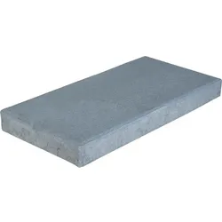EHL Terrassenplatte »Gehwegplatte«, Beton, Kanten: gefast - grau