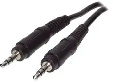 2GO 351021 Audio-Kabel 1,5 m 3.5mm Schwarz