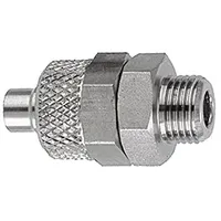 Riegler Gerade Einschraubverschraubung G 1/8 a., Schlauch 8/6, ES
