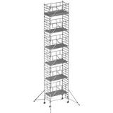 ZARGES Multitower S-PLUS 2T - Fahrgerüst Ausleger Arbeitshöhe 13.20 m 11.2 m + Plattform 1.20 m x 2.50 m