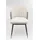 Kare Stuhl Hojas Stoff beige 2er Set