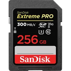 SanDisk SD Extreme Pro 300MB/s 256 GB SDXC V90 UHS-II