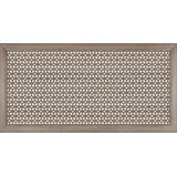 HEXIM Heizkörperverkleidung mdf - Dekorative Heizkörperabdeckungen in unterschiedlichen Größen - Muster - Ripppenheizkörper Verkleiden (... - Braun